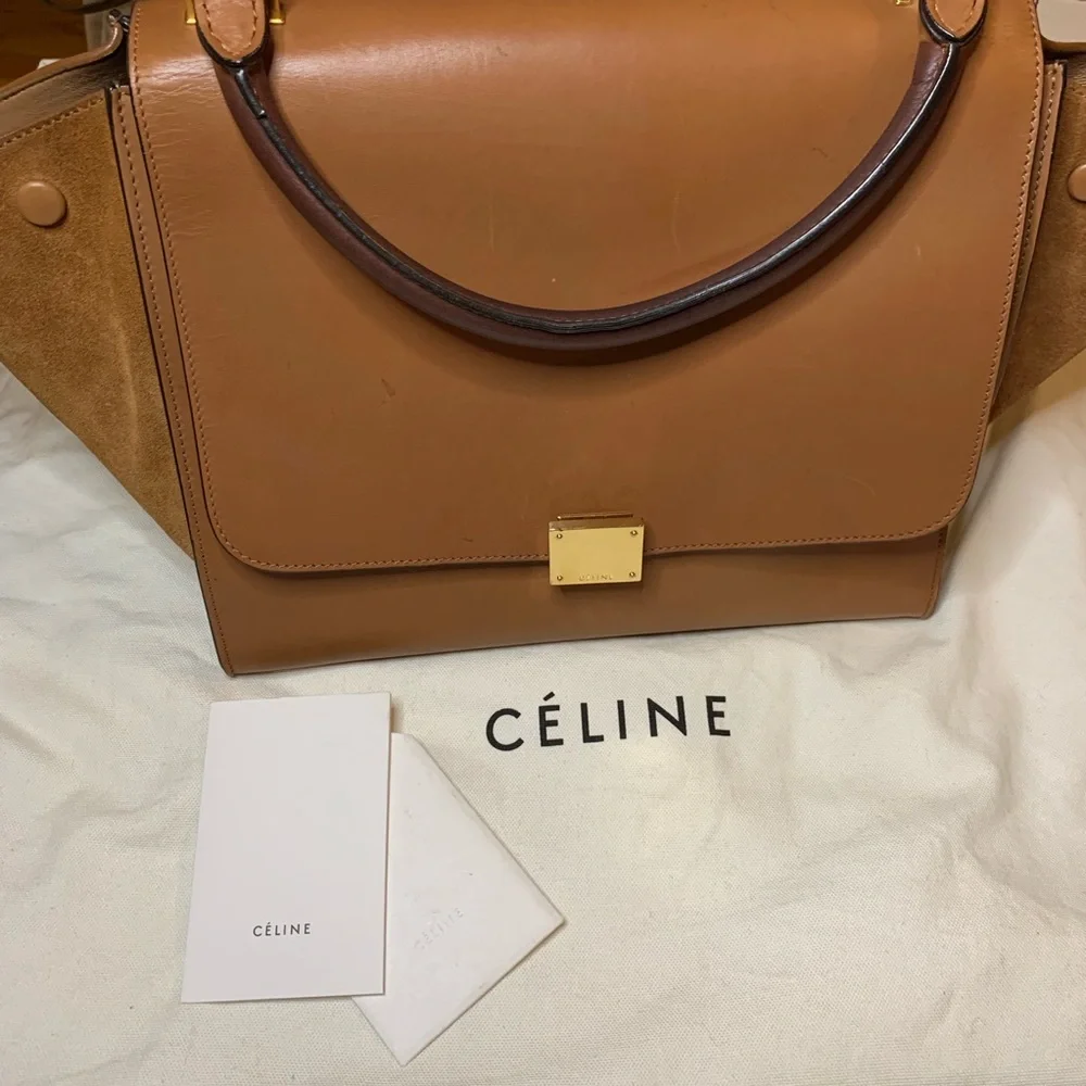 FLASH SALE!! 24 hrs Celine Tan Shoulder Bag - Picture 2 of 9